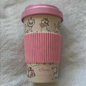 Skinny Dip Disney Aristocats Mug with Pink Accents